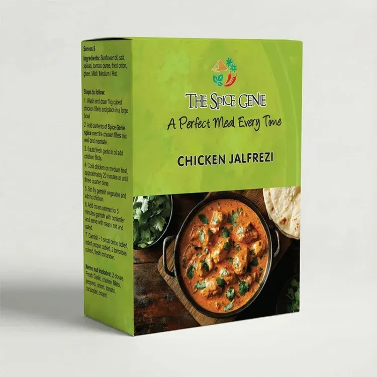 Chicken Jalfrezi Spice Genie Recipe Box